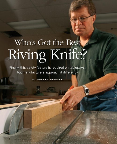 Who's got the Best Riving Knife? - Shark Guard