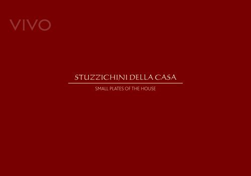 Stuzzichini della caSa - DineOut