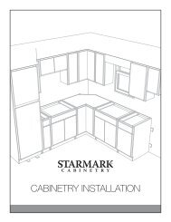 Cabinet Construction Starmark Cabinetry