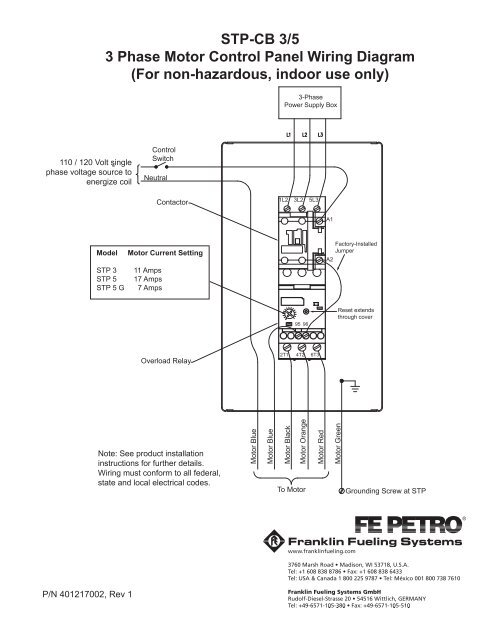 3 Phase Wiring Diagram