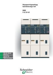SM6 omslag - Schneider Electric - Merlin Gerin - Square D
