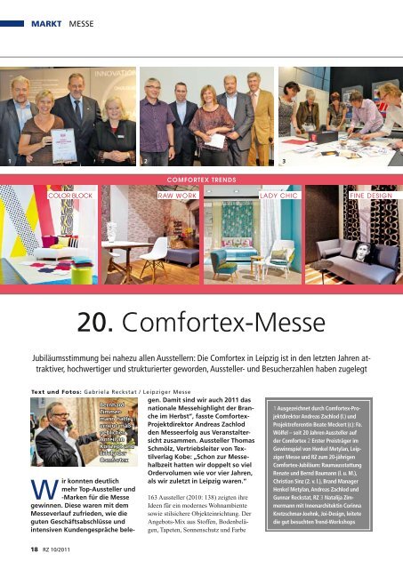 20. Comfortex-Messe