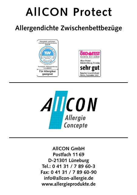 AllCON Protect - AllCON Allergie GmbH