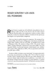 Roger Scruton y los usos del pesimismo - FAES