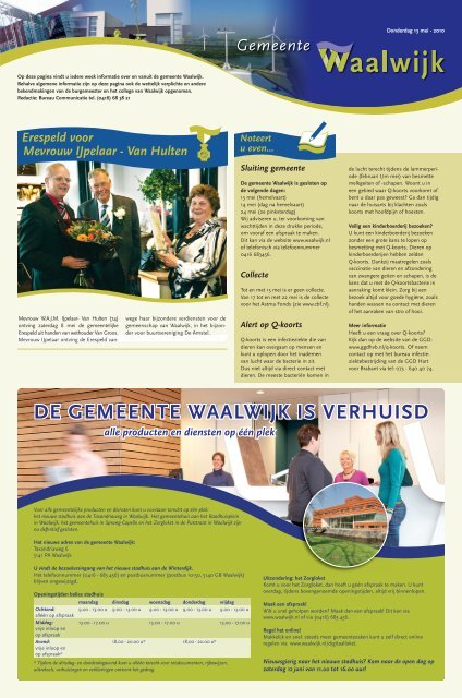 Gemeentepagina week 19 - Gemeente Waalwijk