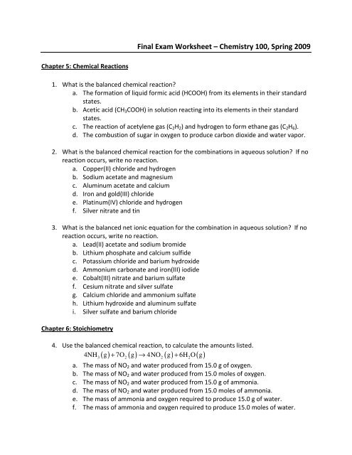 chemical equation balancer net ionic