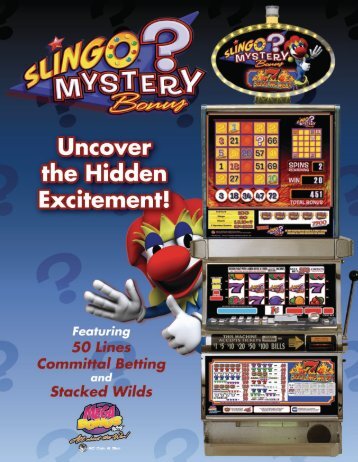 Slingo Mystery Bonus Sell Sheet - AC Coin And Slot