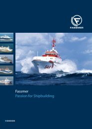 Fassmer Passion for Shipbuilding - Fr. Fassmer GmbH & Co. KG