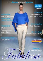 Revista mensual gratuita - fabulosarevista