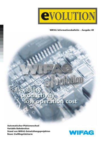 WIFAG Informationsbulletin – Ausgabe 40 Automatischer ...