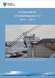 RÃ¥dmannens utfordringsnotat 2014 â 2017 ... - Bamble kommune