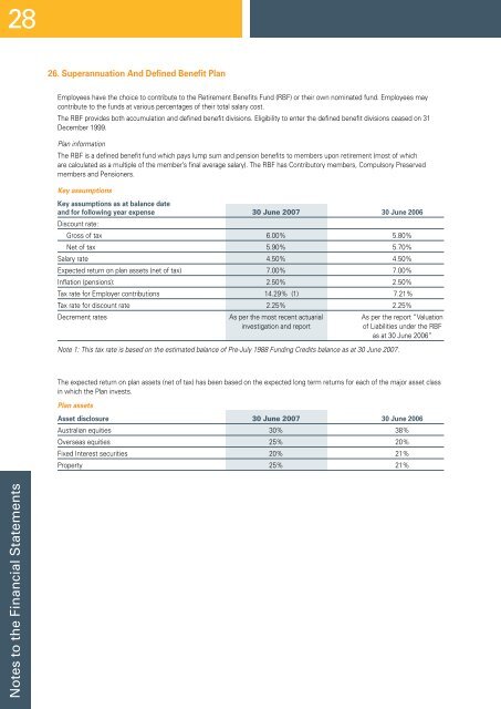 Annual Report for 2006/07 - Metro Tasmania