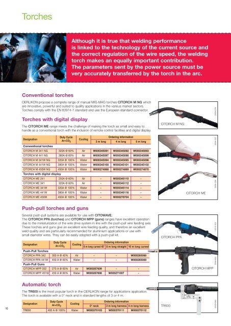 CITOWAVE - Oerlikon, the expert for industrial welding