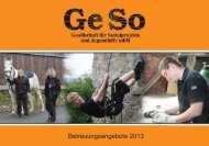 GeSo-Broschüre gesamt Mai 2013.indd - GeSo Jugendhilfe