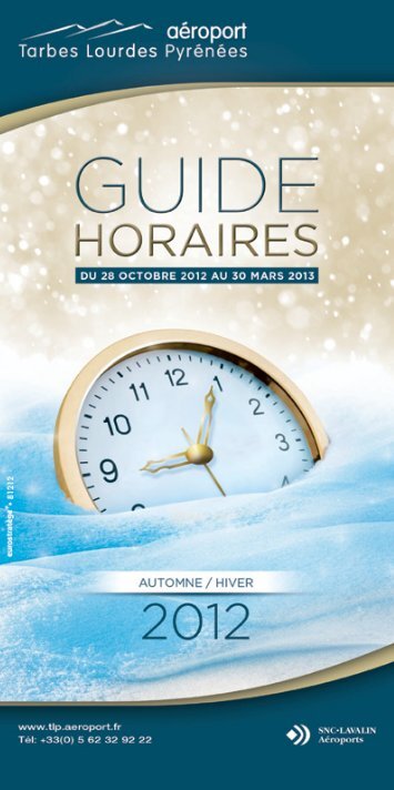 Horaires - Aéroport de Tarbes Lourdes Pyrénées
