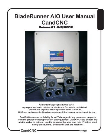 Bladerunner AIO User Manual Candcnc