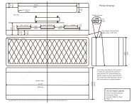 measurements of the AC -30 head cabinet.