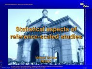 Statistical aspects of reference-scaled studies - BEBAC ...