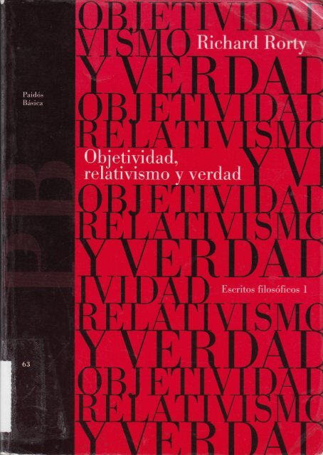 Toda la verdad y nada más que la verdad / Susan Haack; traducción