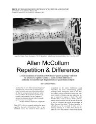 Allan McCollum Repetition & Difference