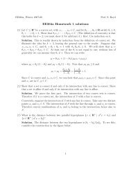 EE364a Homework 1 solutions