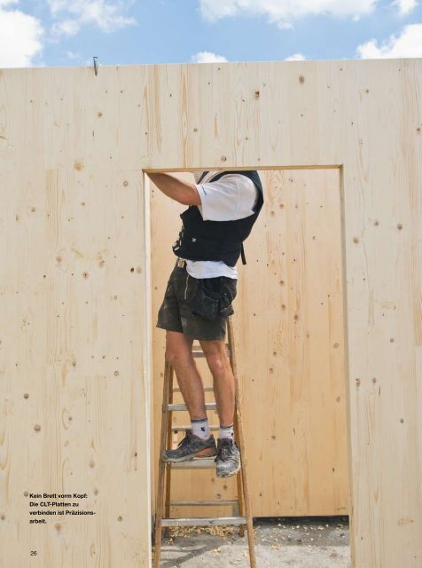 oder englisch CLT: Cross Laminated Timber - Stora Enso