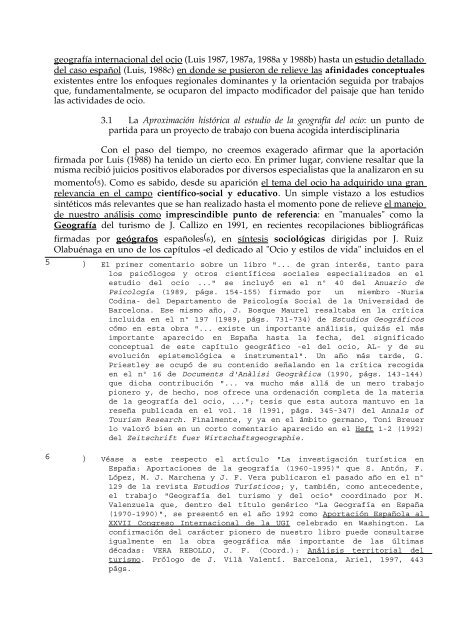 de una licenciatura estrictamente geogrÃ¡fica al ... - FedIcaria