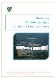 ROS-analyse - SÃ¸ndre Land kommune 2012