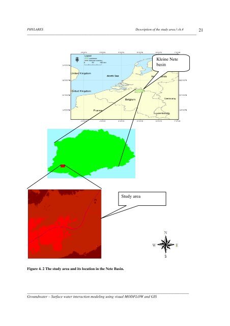 Surface Water Interaction Modelling Using Visual MODFLOW and GIS