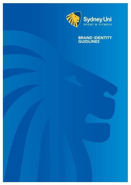 SUSF Brand Guidelines - Sydney University Sport