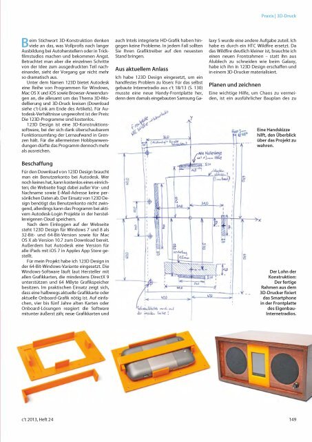 c't magazin fÃ¼r computer technik 24/2013 - since