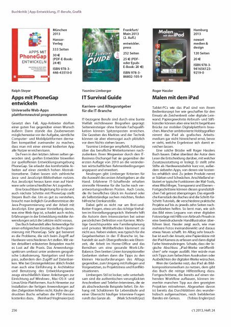 c't magazin fÃ¼r computer technik 24/2013 - since