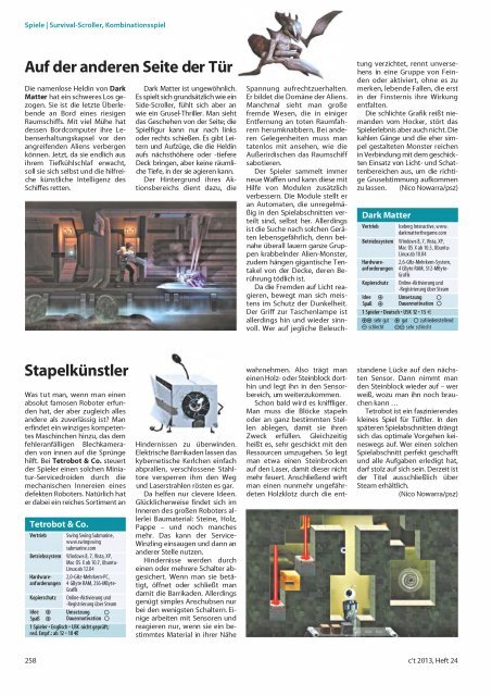 c't magazin fÃ¼r computer technik 24/2013 - since