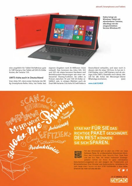 c't magazin fÃ¼r computer technik 24/2013 - since