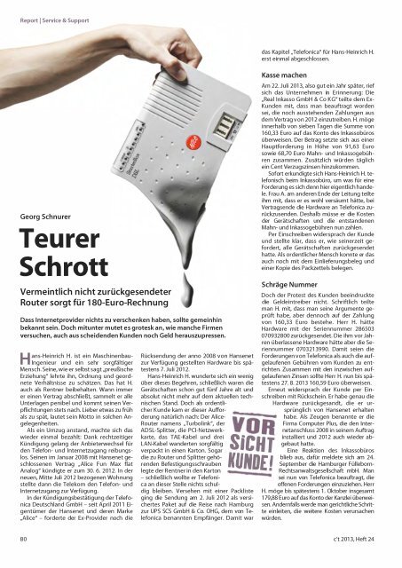 c't magazin fÃ¼r computer technik 24/2013 - since