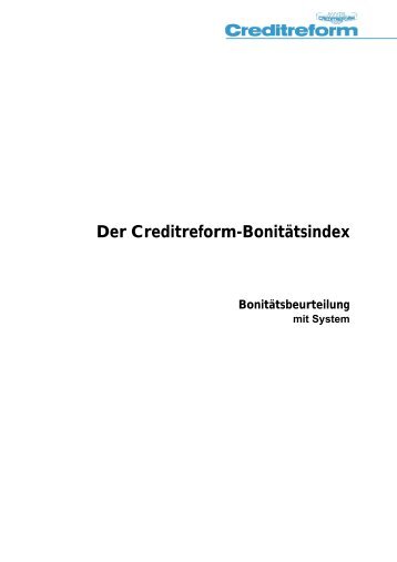 Bonitätsindex 07.2010 mit Logo