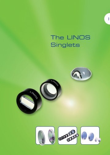 The LINOS Singlets - Qioptiq Q-Shop