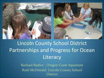 ocean literacy powerpoint presentation - Lincoln County, Oregon