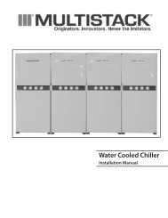 Water Cooled Chiller - Multistack
