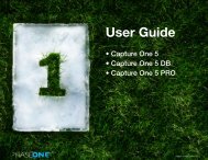 Capture One's user guide