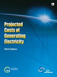 Projected Costs of Generating Electricity - World Energy Outlook