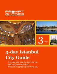 3-day Istanbul City Guide - Prompt Guides