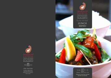 Lunch Menu (PDF) - Menus.co.nz