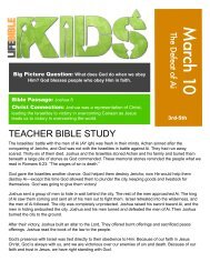 3rd-5th Small Group Lesson - Life Bible Kids