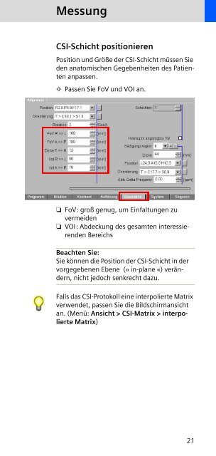 Auswertung - Siemens Healthcare