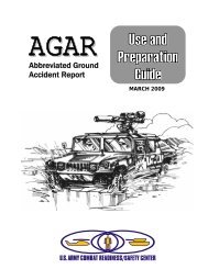 View AGAR Use and Preparation Guide - U.S. Army