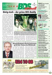 Bärig stark – der grüne BDS-Buddy - Regenta Verlag