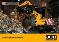 JS20MH Mobiler Umschlagbagger - JCB Baumaschine