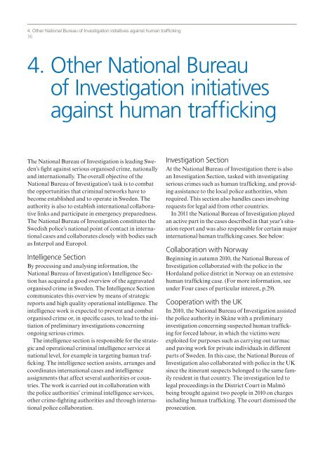 Trafficking in human beings for sexual and other purposes - Polisen