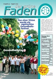 Faden - St. Elisabeth-Verein ev